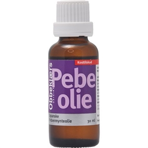 Pebermynte Olie Obbekjærs 30 ml